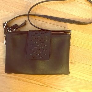 Black crossbody purse